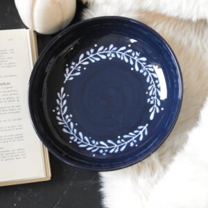 Assiette creuse - Couronne végétale